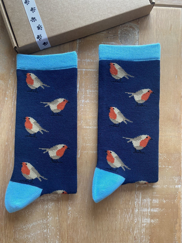 Women's Robin Socks - Navy