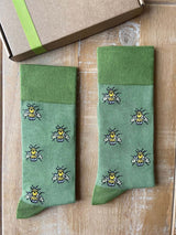 Men's Bumblebee Socks - It's Pawfect