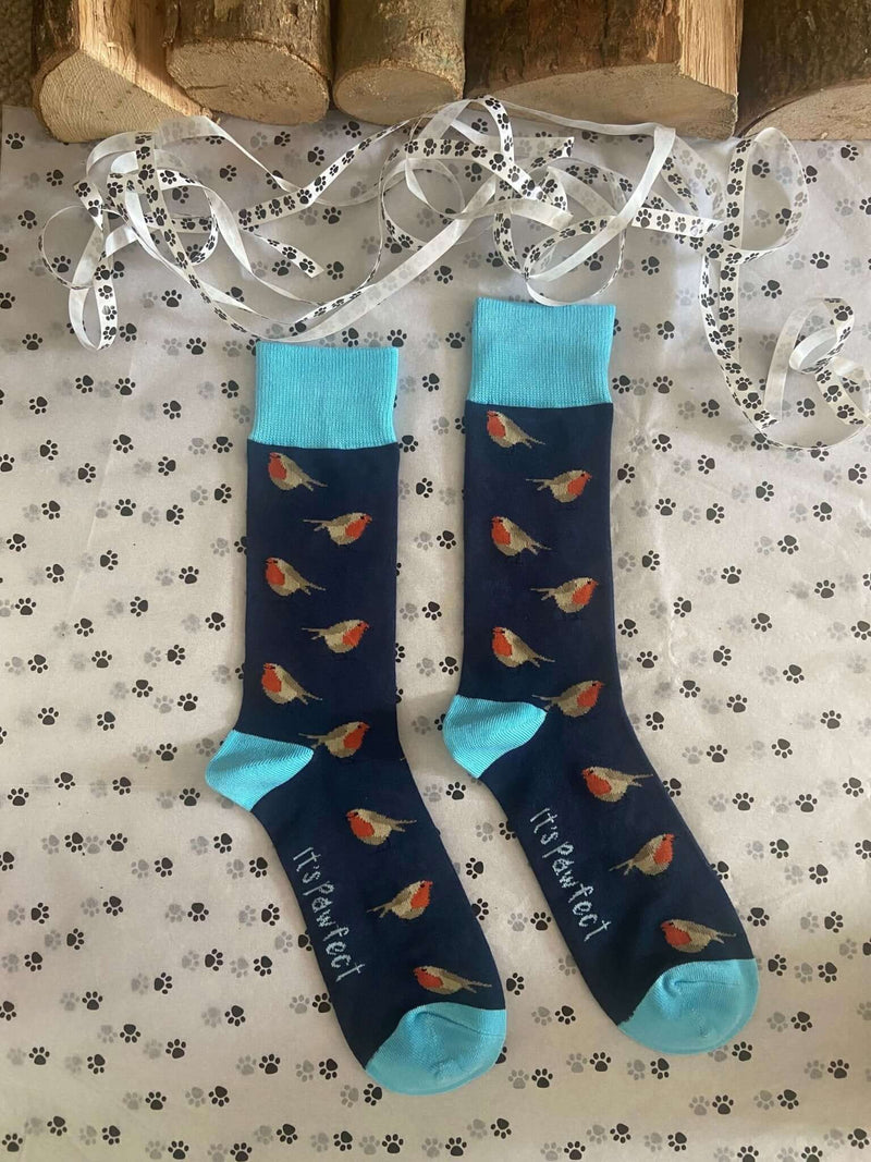 Men's Robin Socks - It's Pawfect