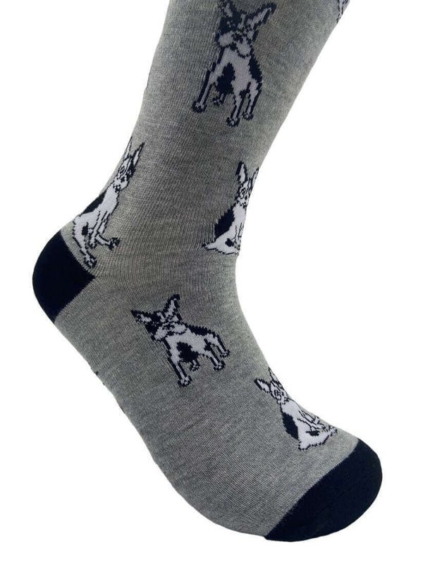 Women's French Bulldog Socks - Grey - It's Pawfect
