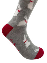 Women's Rabbit Socks - Grey - It's Pawfect